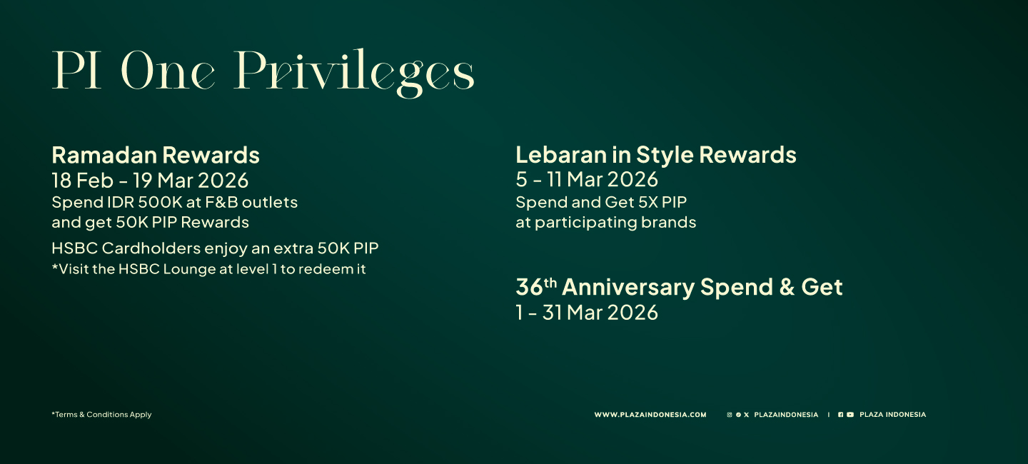 Plaza Indonesia Banner